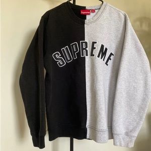 Supreme Split Crewneck Sweatshirt